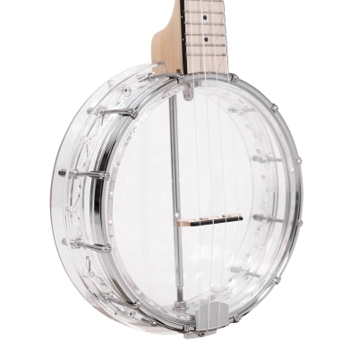 Little Gem See-Through Banjo-Ukulele - Diamond