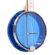 Little Gem See-Through Banjo-Ukulele - Sapphire