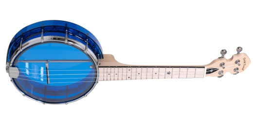 Little Gem See-Through Banjo-Ukulele - Sapphire