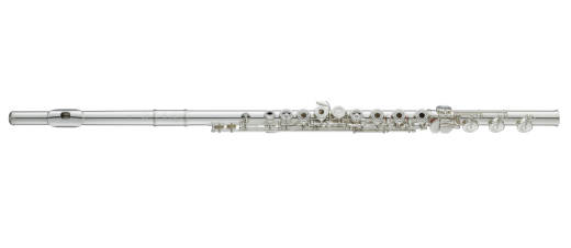 Yamaha Band - YFL-677HCT Flute - Open-Hole w/ Sterling Silver Body/Headjoint, Offset G