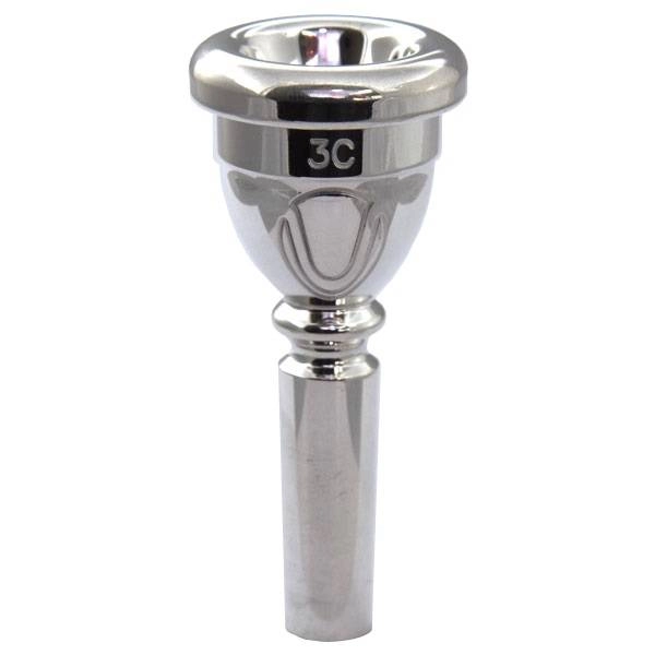 Ultra Cornet Mouthpiece, Silver Plated - 3C