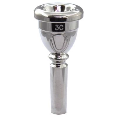 Denis Wick - Ultra Cornet Mouthpiece, Silver Plated - 3C