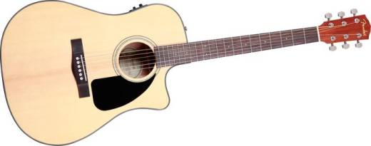 CD-60CE Acoustic/Electric - Natural with Case