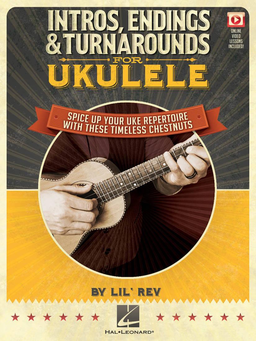 Intros, Endings & Turnarounds for Ukulele - Lil Rev - Book/Video Online