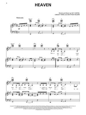 Heaven - Brown - Piano/Vocal/Guitar - Sheet Music