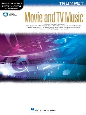 Hal Leonard - Movie and TV Music (Instrumental Play-Along) - Trumpet - Book/Audio Online