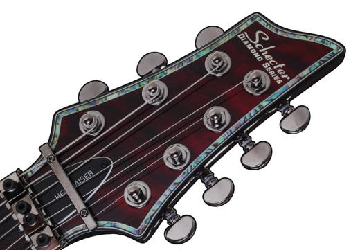 Hellraiser C-7 FR 7-String Electric Guitar - Black Cherry