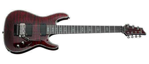Schecter - Hellraiser C-7 FR 7-String Electric Guitar - Black Cherry