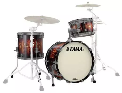 Starclassic Maple 3-Piece Shell Pack (20,12,14) - Molten Satin Brown Burst