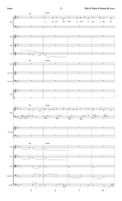 This Is What Is Meant by Love - Aspinall/Rouse - Orchestral Score/Parts