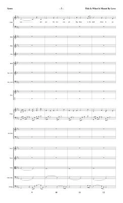 This Is What Is Meant by Love - Aspinall/Rouse - Orchestral Score/Parts