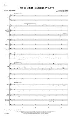This Is What Is Meant by Love - Aspinall/Rouse - Orchestral Score/Parts