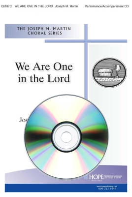 Hope Publishing Co - We Are One in the Lord - Martin - CD de performance/accompagnement