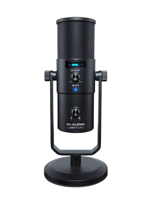 Uber Mic Professional USB Condenser Microphone w/ Headphone Output