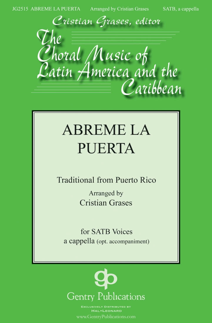 Abreme La Puerta - Traditional/Grases - SATB