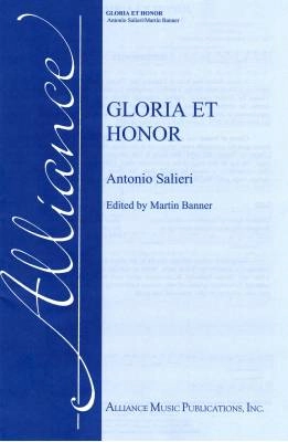 Alliance Music Pub - Gloria et Honor - Salieri/Banner - Orchestral Accompaniment