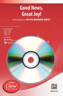 Alfred Publishing - Good News, Great Joy! - Gray - SoundTrax CD