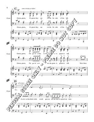 Green, Green (New Christy Minstrels) - Sparks/McGuire/McBride - SATB