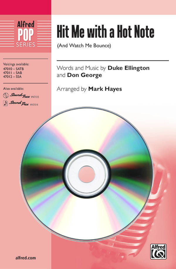 Hit Me with a Hot Note (And Watch Me Bounce) - Ellington/George/Hayes - SoundTrax CD