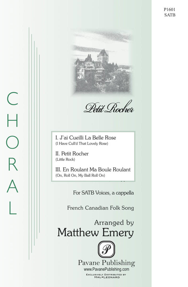 Petit Rocher - French Canadian/Emery - SATB