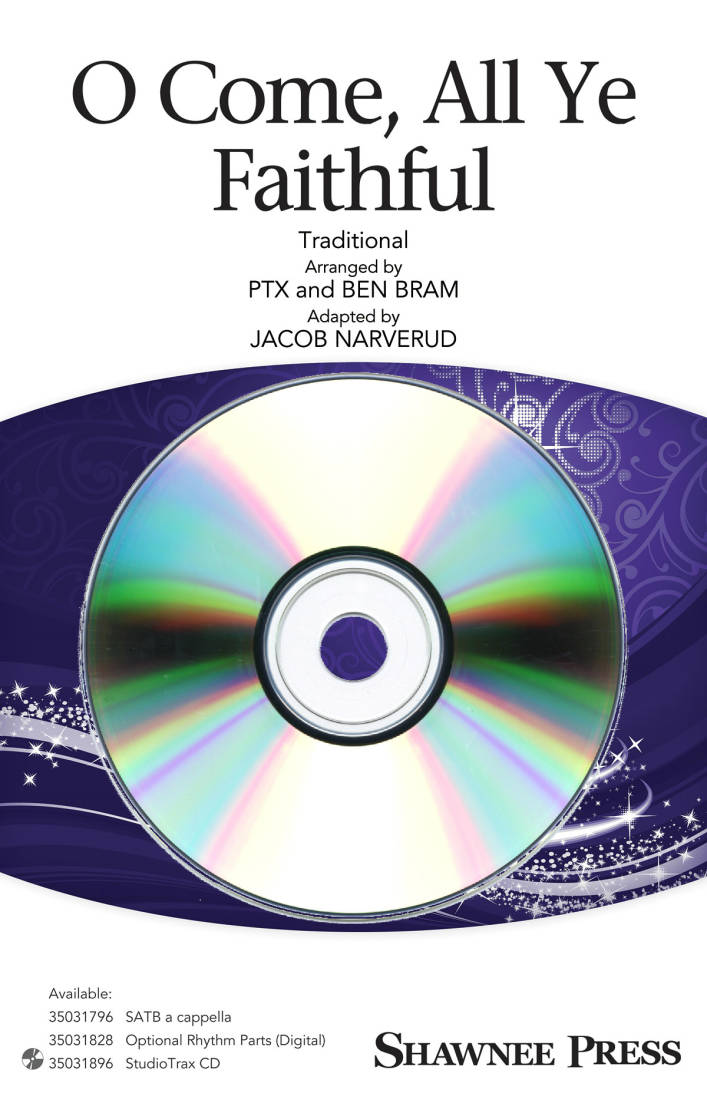 O Come, All Ye Faithful - Pentatonix/Bram/Narverud - CD StudioTrax