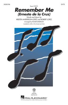 Hal Leonard - Remember Me (from Coco) - Anderson-Lopez/Lopez/Emerson - SATB