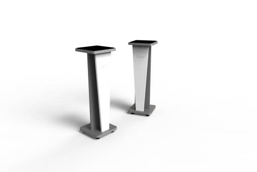 Croce Stand 36 (Pair) - Gloss White/Grey