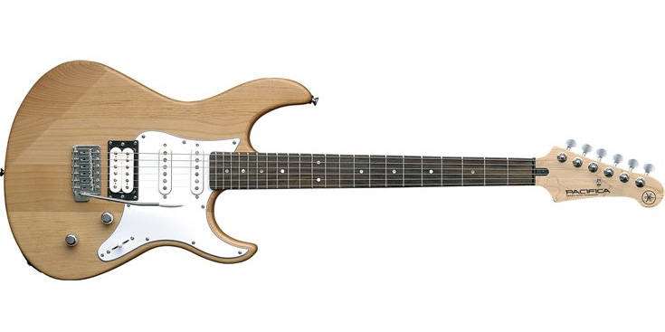 Pacifica 112V Electric Guitar - Yellow Natural Satin