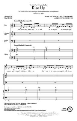 Rise Up - Decilveo/Batie/Huff - SATB