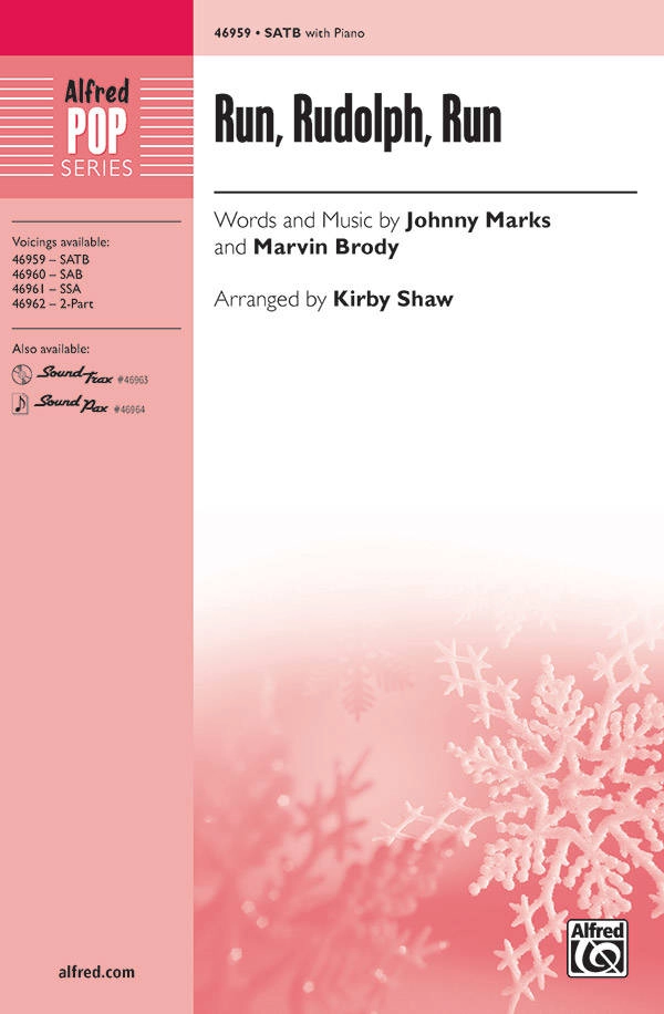 Run, Rudolph, Run - Marks/Brody/Shaw - SATB