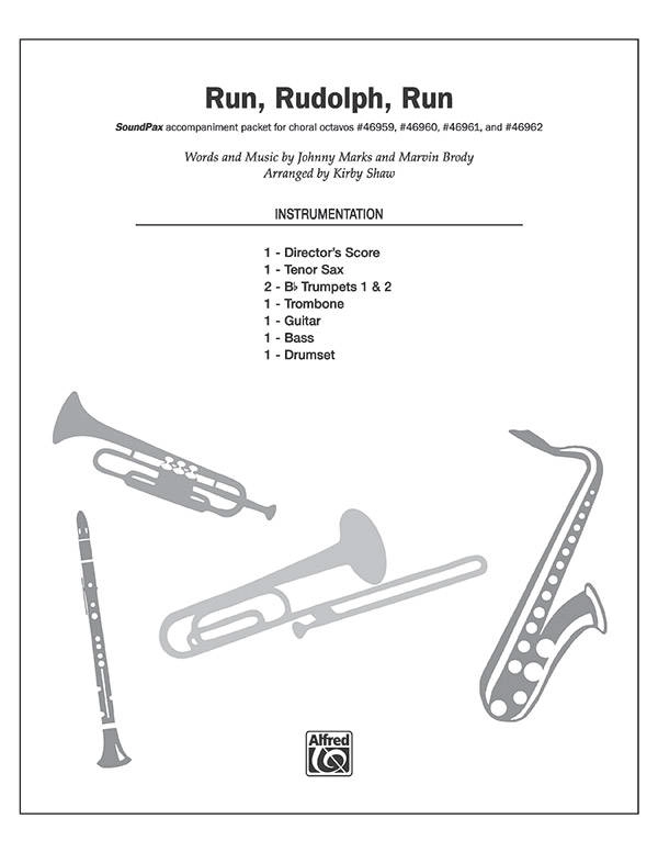 Run, Rudolph, Run - Marks/Brody/Shaw - SoundPax Instrumental Accompaniment