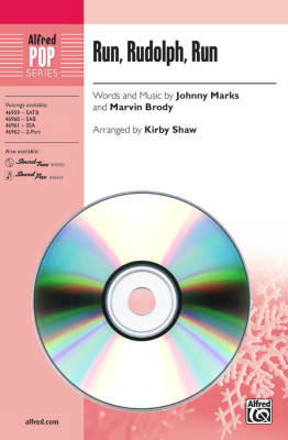 Alfred Publishing - Run, Rudolph, Run - Marks/Brody/Shaw - SoundTrax CD