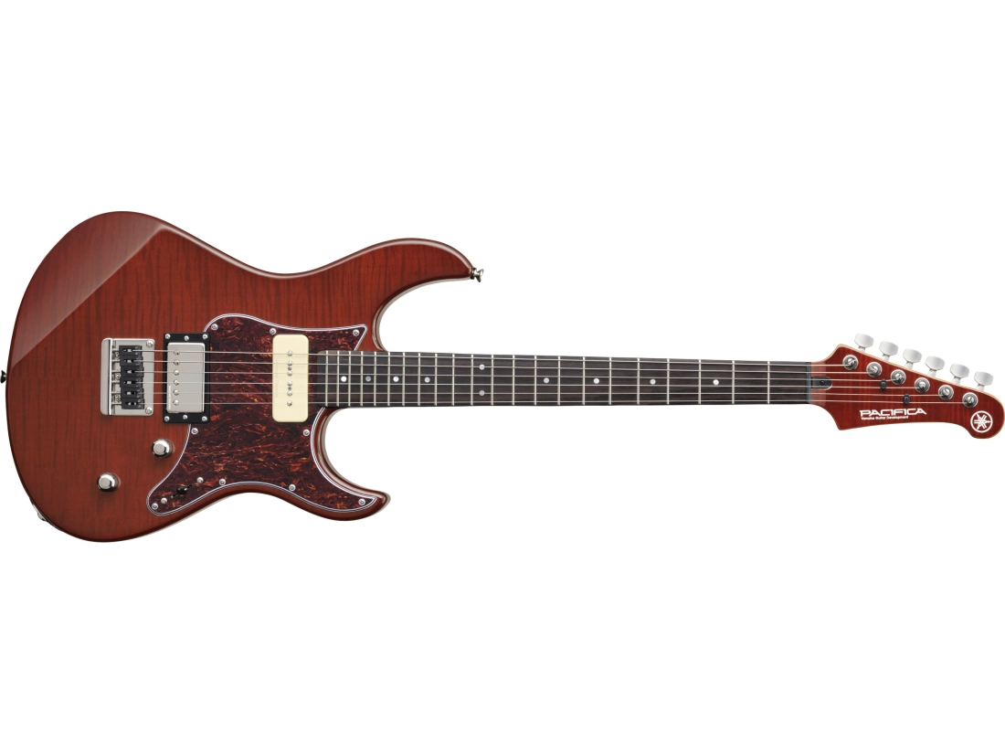 Pacifica 611 HFM Electric Guitar - Root Beer