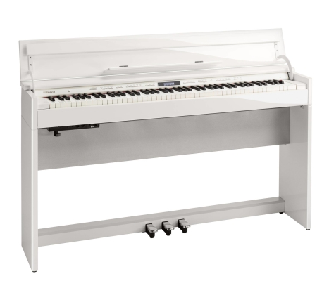 Roland - DP603 Digital Home Piano - Polished White