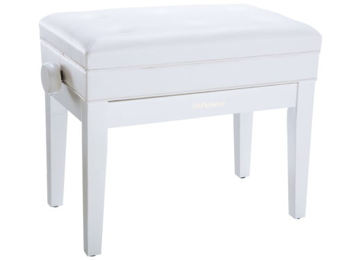 GP607 Digital Grand Piano - Polished White w/ Bench