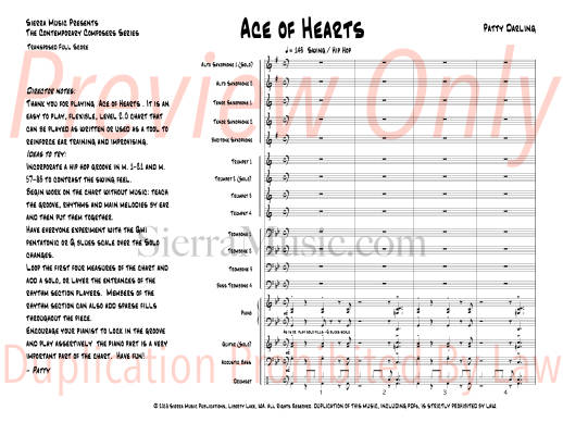 Ace 0f Hearts - Darling - Jazz Ensemble - Gr. Easy