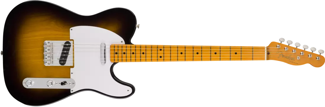 Classic Series \'50s Telecaster Lacquer, Maple Fingerboard - 2-Tone Sunburst