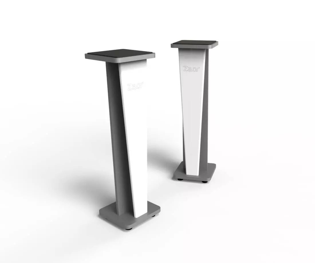 Croce Stand 42 (Pair) - White Gloss