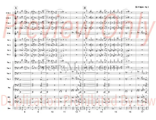 Do It Again - Becker/Fagan/Sturm - Jazz Ensemble - Gr. Advanced