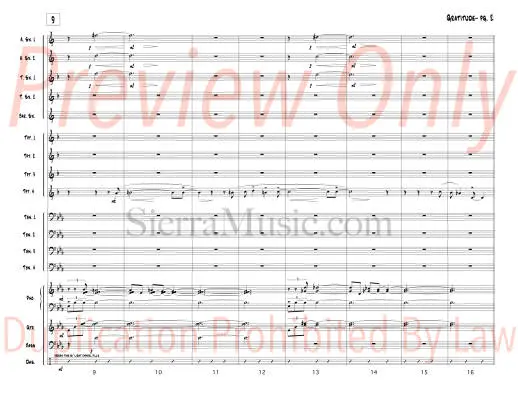 Gratitude - Darling - Jazz Ensemble - Gr. Medium