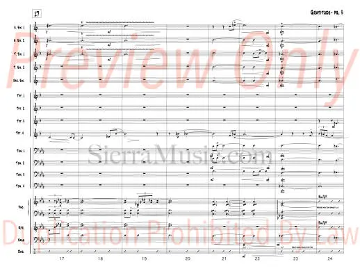 Gratitude - Darling - Jazz Ensemble - Gr. Medium