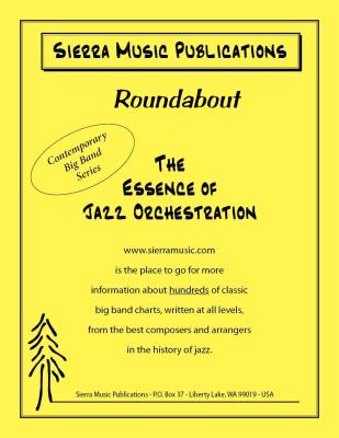 Sierra Music Publications - Roundabout - DeRosa - Jazz Ensemble - Gr. Medium-Advanced