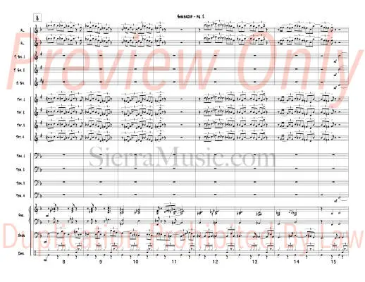 Shabadop - Hooper - Jazz Ensemble - Gr. Medium-Advanced