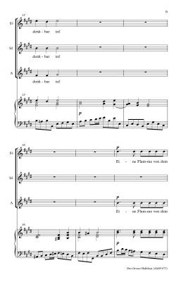 Das Grosse Halleluja (The Great Hallelujah) - Schubert/May - SSA