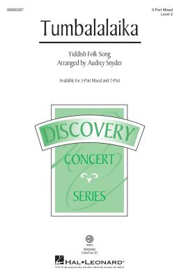 Hal Leonard - Tumbalalaika - Yiddish/Snyder - 3pt Mixed