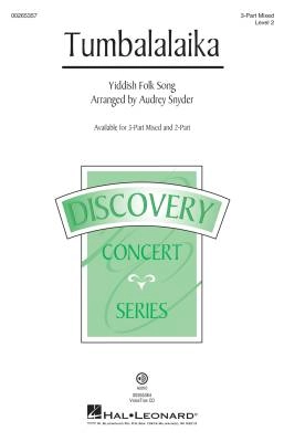 Hal Leonard - Tumbalalaika - Yiddish/Snyder - 3pt Mixed