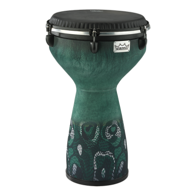 Remo - Flareout Djembe, 13 - Everglade Green