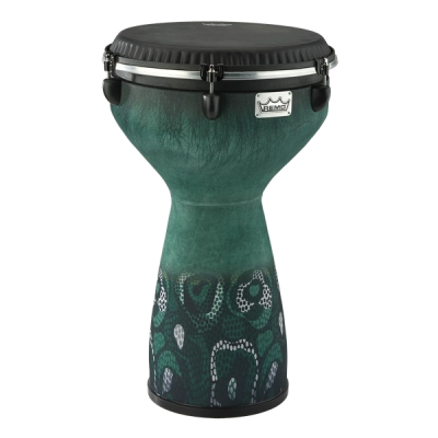 Remo - Flareout Djembe, 13 - Everglade Green