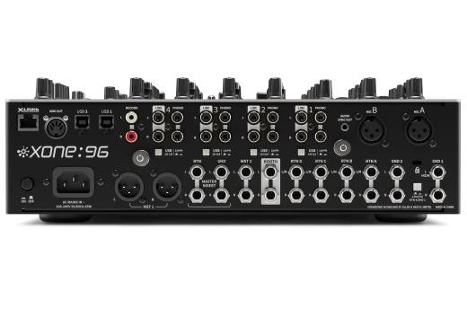 Xone:96 6+2-channel Analogue DJ Mixer w/Dual 32-bit USB Soundcards