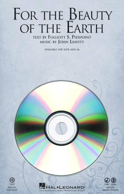 Hal Leonard - For the Beauty of the Earth - Pierpoint/Leavitt - ChoirTrax CD